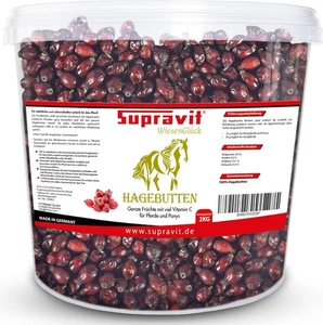 Supravit Hagebutten Pferd mit viel Vitamin C für Pferde und Ponys ganze Früchte - Bild 1 von 7