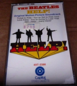 RARE The Beatles HELP soundtrack SEALED Cassette Tape album CAPITOL 4XT-2386 - Picture 1 of 9