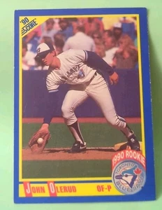 1990 Score - John Olerud #589 (RC) - Toronto Blue Jays  - Picture 1 of 2