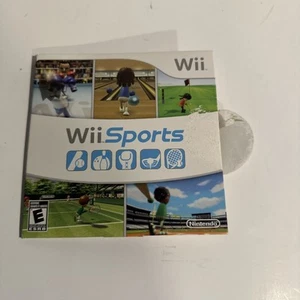 Wii Sports (Nintendo Wii, 2006) Sleeve w.Manual Tested Working Bowling Tennis - Picture 1 of 5