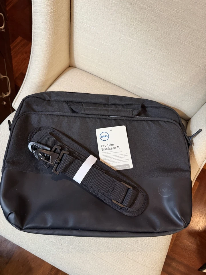 Dell Pro Maletín Delgado Laptop Bolso Mensajero con Correa 15” PO1520CS 15 Foto 1 de 1