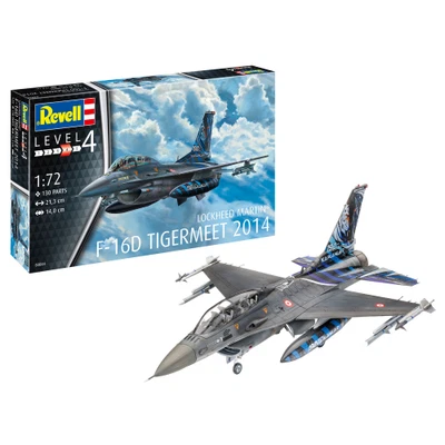 LOCKHEED MARTIN F-16D TIGERMEET 2014 KIT 1:72 Revell Kit Aerei Modellino Nuovo - Immagine 1 di 4