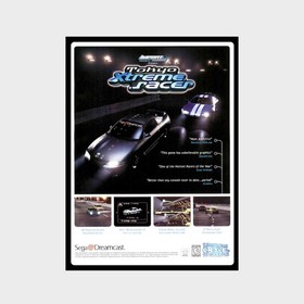 Poster Tokyo Xtreme Racer Sega Dreamcast Glossy Unframed Poster Print G4471