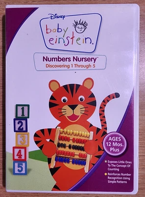 Baby Einstein: Numbers Nursery (DVD, 2007, Widescreen) Discovering 1 Through 5 - Image 1 of 2