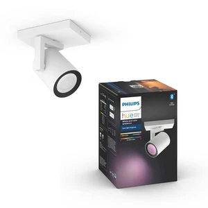 PHILIPS HUE Blanco Foco de Techo LED con Función de Atenuación GU10 6W, Blanco - Imagen 1 de 6