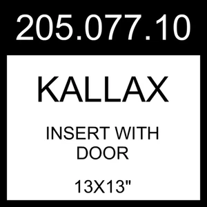 IKEA KALLAX Insert With Door Wave Shaped/dark Gray 13x13" 205.077.10 - Picture 1 of 1