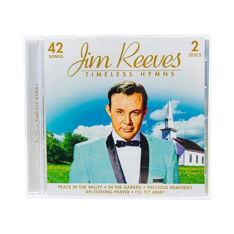 Jim Reeves Timeless Hymns 2 CDs 42 Songs USA