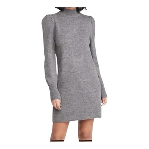 Wayf Puff Sleeve Sweater Dress Size Medium - Picture 1 of 1