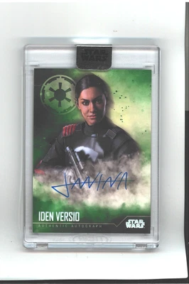 #/20 Star Wars Auto Stellar VAMPIRE DIARIES Janina Gavankar autógrafo en tarjeta Foto 1 de 3