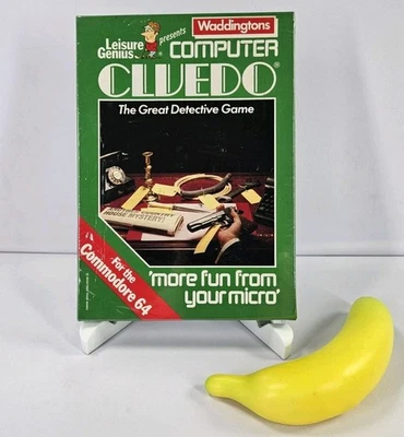 Waddingtons Computer Cluedo (Commodore 64 1984) Vintage Cassette Game - Sealed - Image 1 of 3