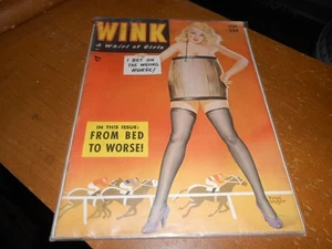 Vintage Original WINK Magazine June 1952 Pin-ups Cheesecake Fetish Photography - Picture 1 of 2