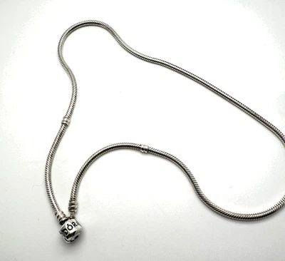 Original Pandora Beads Kette Halskette Necklace  925 Silber Charms 45cm  Nr.5f- - Bild 1 von 3