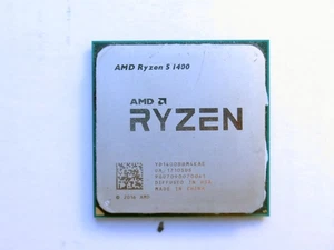AMD Ryzen 5 1400 YD1400BBM4KAE 3.20GHz Quad Core Socket AM4 Processor - Picture 1 of 2