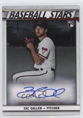 2020 Topps Update Baseball Stars Auto Zac Gallen #BSA-ZG Rookie Auto RC - Image 1 of 2