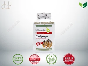 Extracto Dr. Biomaster Cordyceps 240 cápsulas – Rendimiento, energía e impulso inmunológico - Imagen 1 de 17