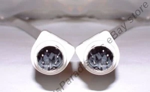 Lotto 6 15 piedi PS2 6pin DIN maschio~M switch box cavo/cavo/filo, mouse/tastiera/KVM - Foto 1 di 1