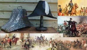 Waterloo French Napoleon Wellington Victorian hat Bicorn Crocked British carrier - Picture 1 of 13