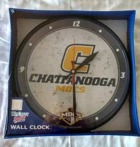 Chattanooga Tennessee Mocs NCAA Wall Clock NEW SEALED!! - Picture 1 of 6