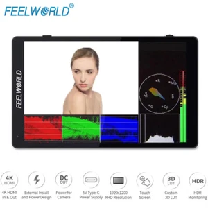 FEELWORLD F7 Pro 7 Inch Touch Screen 4K Field Director Monitor HDMI DSLR Camera - Picture 1 of 6