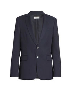 NWT Dries Van Noten ‘Blaine’ Navy Blue Blazer Jacket 54EU/44US *2022 Style* - Picture 1 of 12