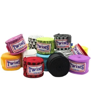 TWINS Hand Wrap 2 Pack 5M Boxing Wraps - 5cm Boxing Glove Inner Wrist Wraps - Picture 1 of 30