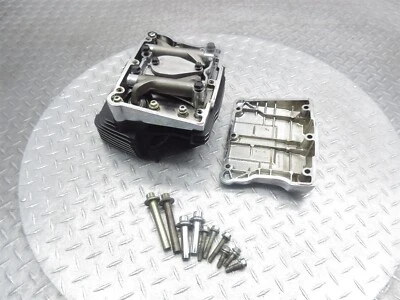 2010 06-13 Harley Street Glide FLHX Rear Cylinder Head Engine Valve Cover Motor - Image 1 of 4