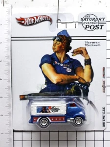Hot Wheels 2011 Pop Culture Sat. Eve Post, '51 GMC COE, anodized blue - Picture 1 of 1