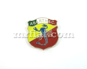 Fiat 500 600 Abarth Scorpion Tri 2nd Series Emblem New - Picture 1 of 1