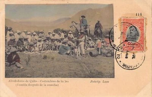Ecuador - Alrededores de Quito - Costumbres de indios - Comida despuès de la cos - Picture 1 of 2