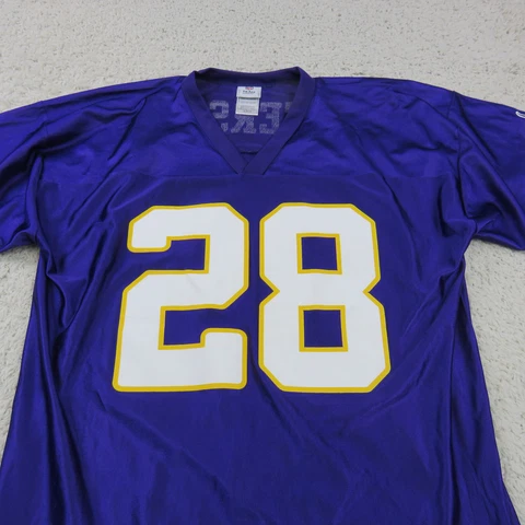 Minnesota Vikings Jersey Mens XLarge XL NFL Football Peterson # 28 Light Weight Cover