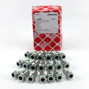 20x FEBI Radschrauben Radbolzen M14x1,5 mm für VAG VW Audi Seat Skoda - Bild 1 von 4