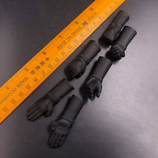 Medicom RAH 1/6 Scale Black Glove Hands Model * 6 for 12" Figure
