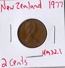 Coin New Zealand 2 Cents 1977 Km32.1