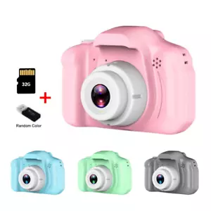 Kinder Kamera 1080P HD Digital Video Kamera Spielzeug 2Zoll Farbdisplay Geschenk - Bild 1 von 24