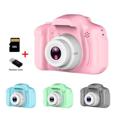 Kinder Kamera 1080P HD Digital Video Kamera Spielzeug 2Zoll Farbdisplay Geschenk - Bild 1 von 4