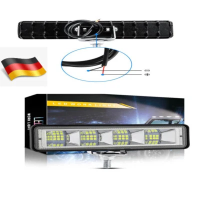 2X 12W LED Arbeitsscheinwerfer Rückfahrscheinwerfer Auto Scheinwerfer 12V/24V - Bild 1 von 4