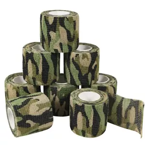 Self Adherent Bandages Camouflage Cohesive Tape Camo Elastic Sports Tape for ... - Picture 1 of 7