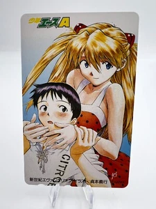Neon Genesis Evangelion Shinji Asuka Telephone Card 50 Degrees - Picture 1 of 2