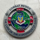 Vintage Combat Medics Core of Continuum of Care Colorized Challenge Coin Token