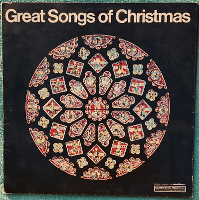 Great Songs Of Christmas 1969 Vinyl Album - Lena Horne, Bing Crosby, Mantovani - Image 1 of 4