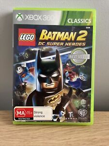 LEGO Batman 2 DC Super Heroes Xbox 360 - No Manual - Free Postage