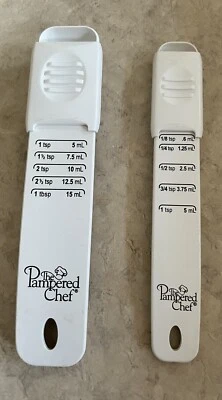 Pampered Chef Adjustable Measuring Spoons - Image 1 of 4
