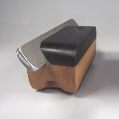 Guitar Fret End Bevel File 35 Degree. Diamond File and Beech Handle TF060 - Image 1 of 4