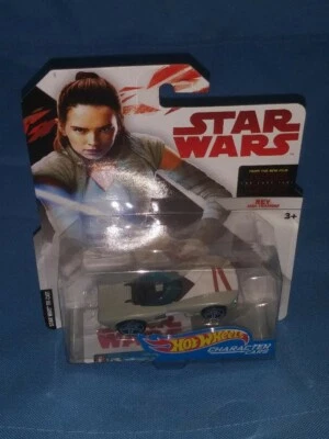Hot Wheels Star Wars: The Last Jedi Personaje Coches Rey Jedi Entrenamiento Foto 1 de 2