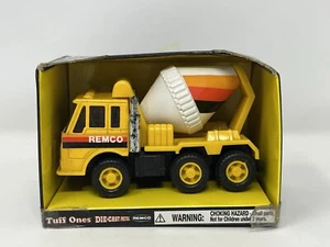 1991 Remco Metal and Plastic Yellow Cement Mixer Construction Truck NIB - Picture 1 of 6