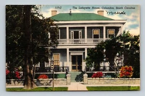The Lafayette House Columbia South Carolina Postkarte 117-C Gervis Street - Bild 1 von 2