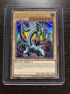 Yu-Gi-Oh! Blauäugiger W. Drache Ultra Rare LOB-DE001 25th Anniversary Near Mint - Bild 1 von 8