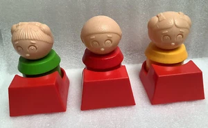 Tupperware Tuppertoys vintage 3 scuola bambini con scrivanie - Foto 1 di 5
