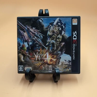 Nintendo 3DS 2014 Monster Hunter 4G Action Game CAPCOM Japan import CIB - Image 1 of 3