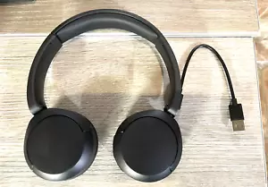 Sony - WH-CH520 kabellose On-Ear-Kopfhörer schwarz - Bild 1 von 5